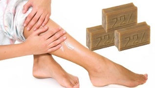 Laundry soap for treating varicose veins