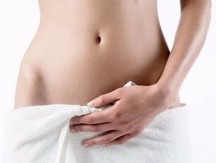 Discomfort and bloating-symptoms of genital varicose veins