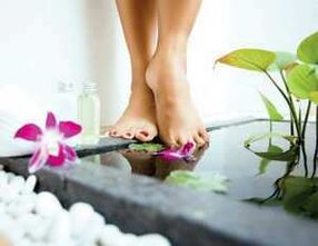 Bathing recipes to fight varicose veins
