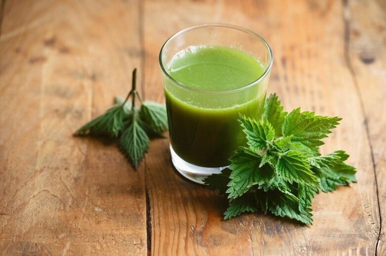 Treatment of varicose veins with nettle decoction
